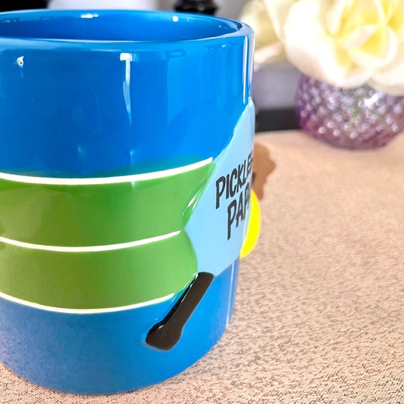 New 3D PICKLEBALL PAPA Ceramic Mug - Picture 5 of 5
